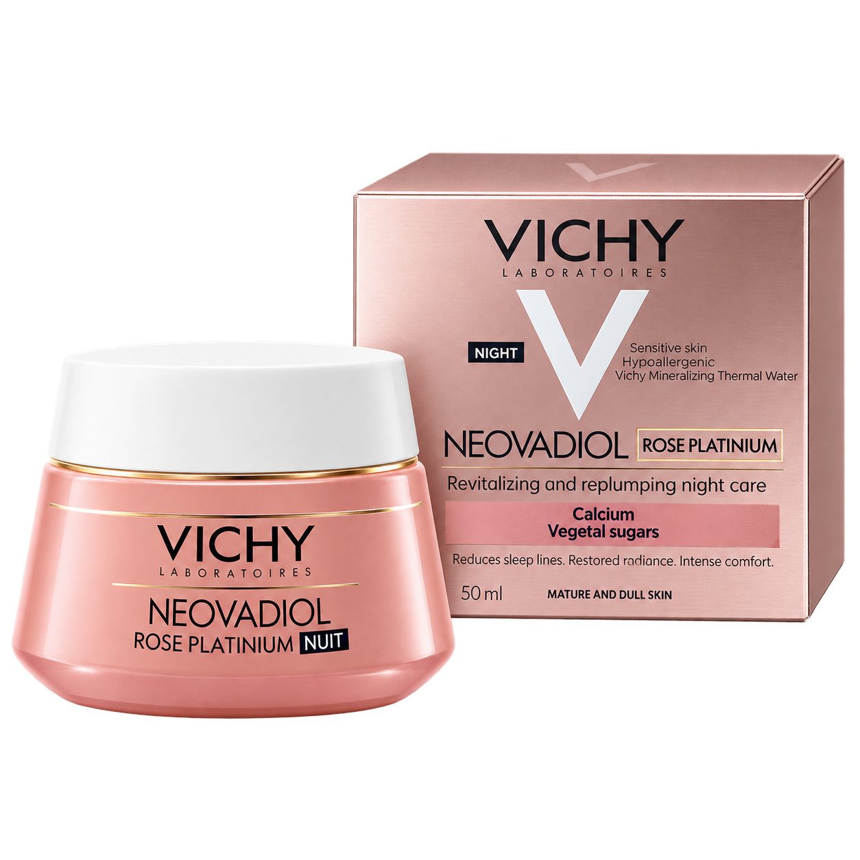 Creme noturno Facial Firmador Vichy Neovadiol – Colágeno, Peptídeos e Vitamina C
