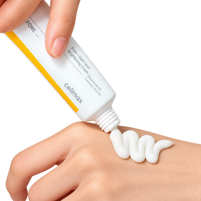 Celimax Pore + Dark Spot Brightening Cream 35 ml — embalagem e produto