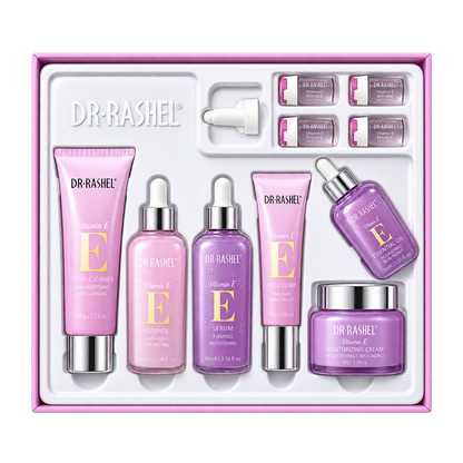 DR.RASHEL Vitamina E — Kit de Cuidados Faciais com 10 Peças — imagem 1