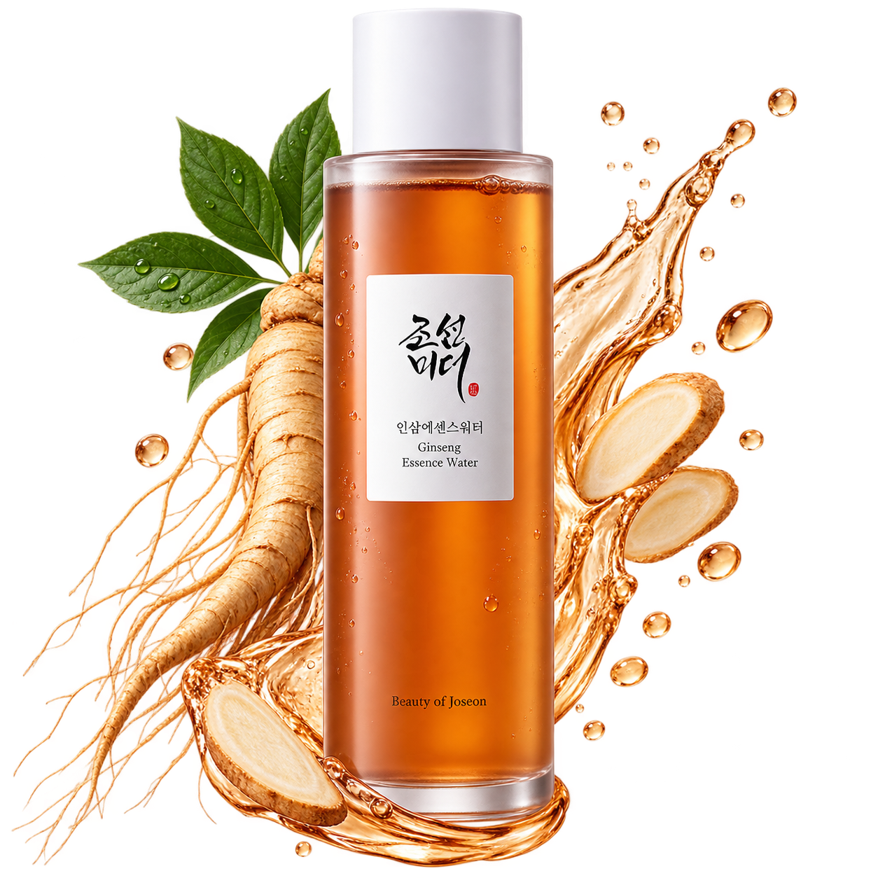 Essência Facial de Ginseng – Hidratação e Revitalização