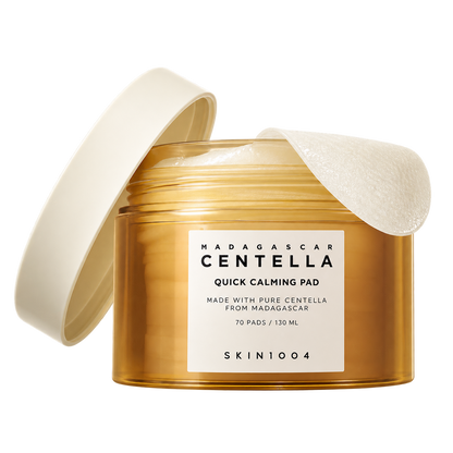SKIN1004 Madagascar Centella Quick Calming Pad — 70 Discos / 130 ml — imagem 2