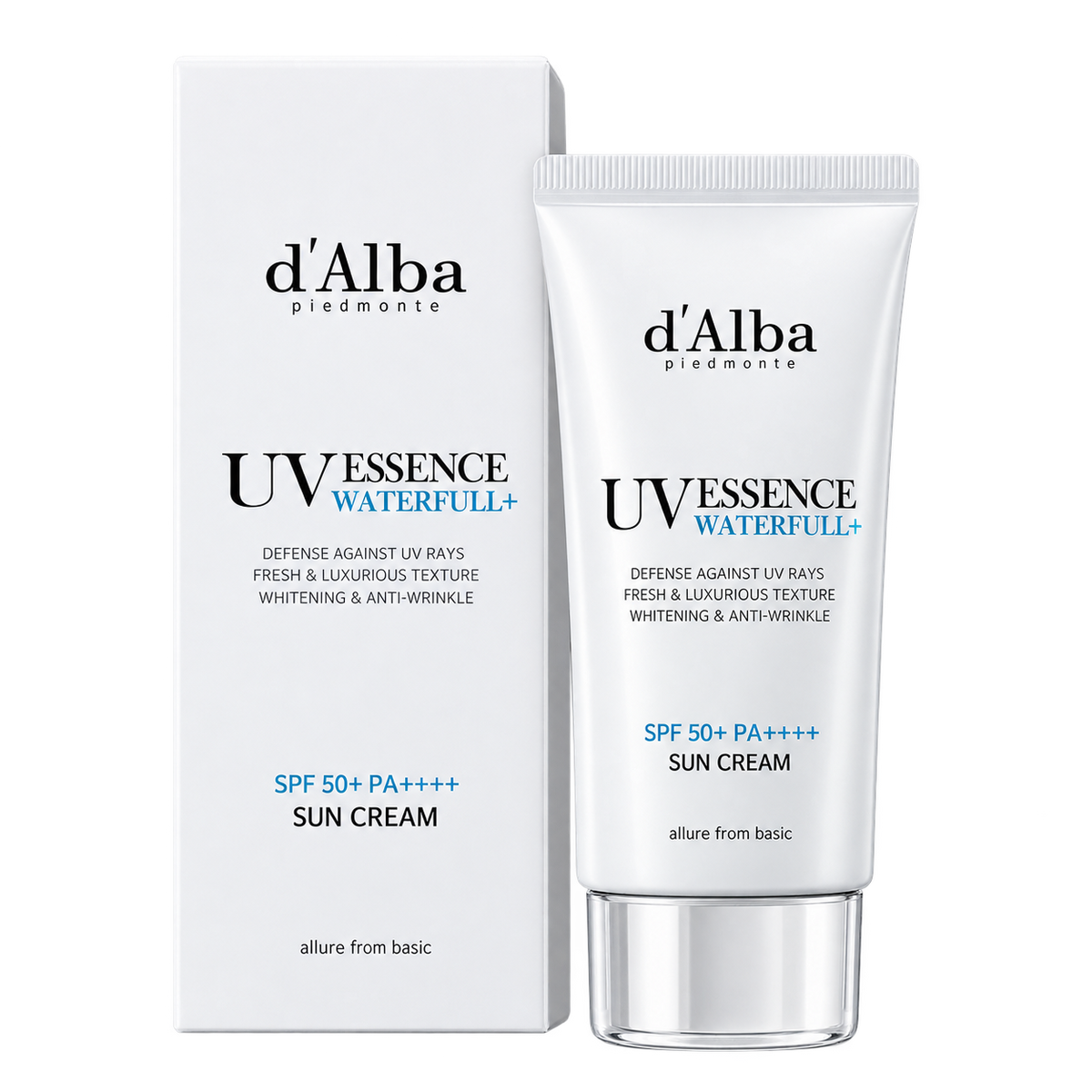 d’Alba White Truffle Waterfull Essence Sunscreen SPF50+ — Protetor Solar Facial 50 ml — imagem 2