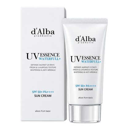 d’Alba White Truffle Waterfull Essence Sunscreen SPF50+ — Protetor Solar Facial 50 ml — imagem 2