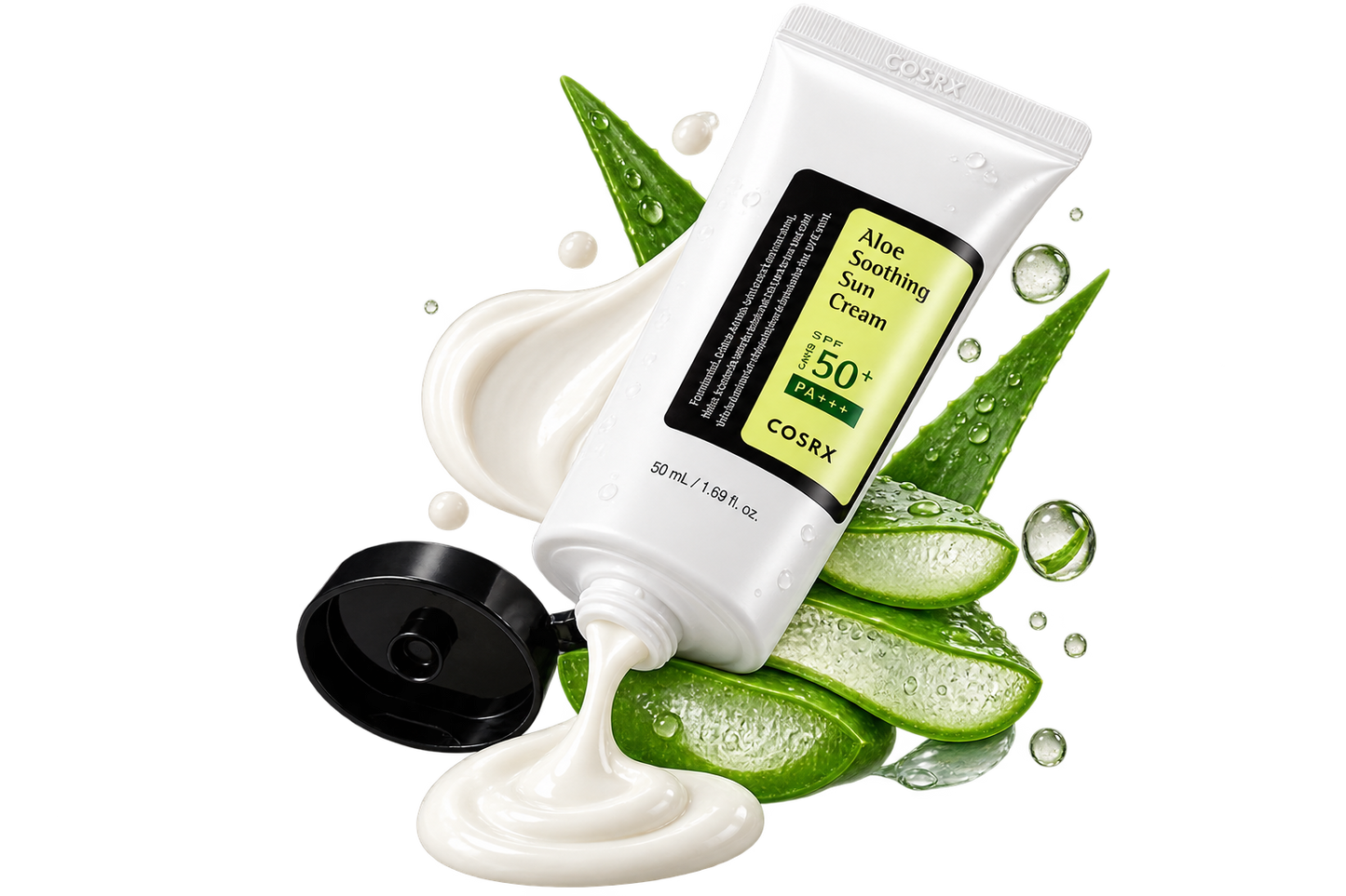 Protetor solar COSRX Snail Peptide – Peptídeos & Hidratação