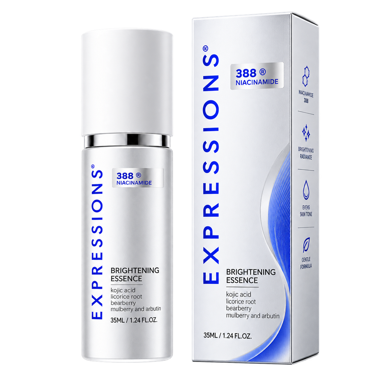 Sérum Clareador Expressions com Niacinamida + Alfa Arbutin – Uniformização e Luminosidade