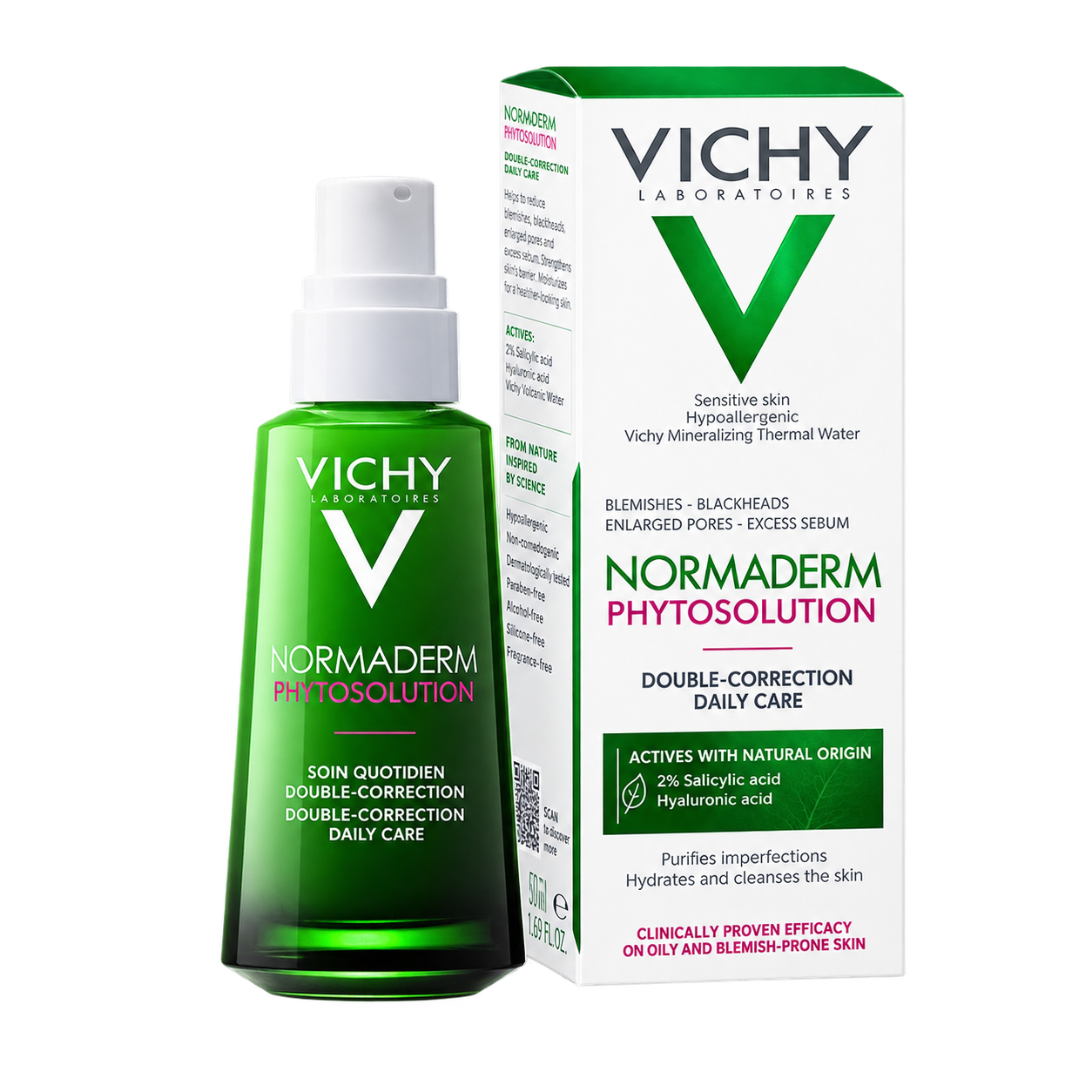 Essência Facial Vichy com Ácido Salicílico – Controle da Oleosidade e Imperfeições