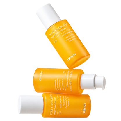 Celimax Pore + Dark Spot Brightening Serum 30 ml — embalagem e produto