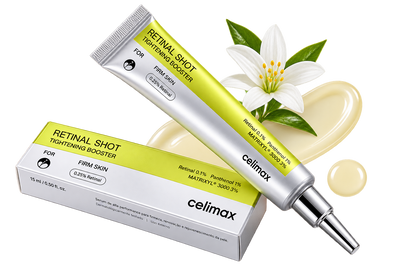 Celimax Retinal Shot Tightening Booster 15 ml — vista do produto