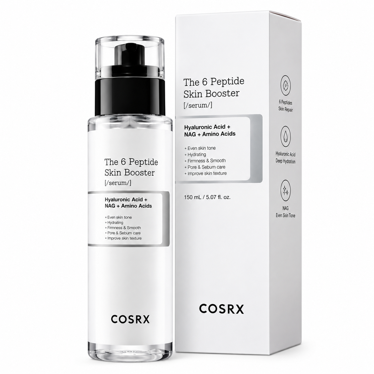 COSRX The 6 Peptide Skin Booster Serum — Sérum Facial 150 ml