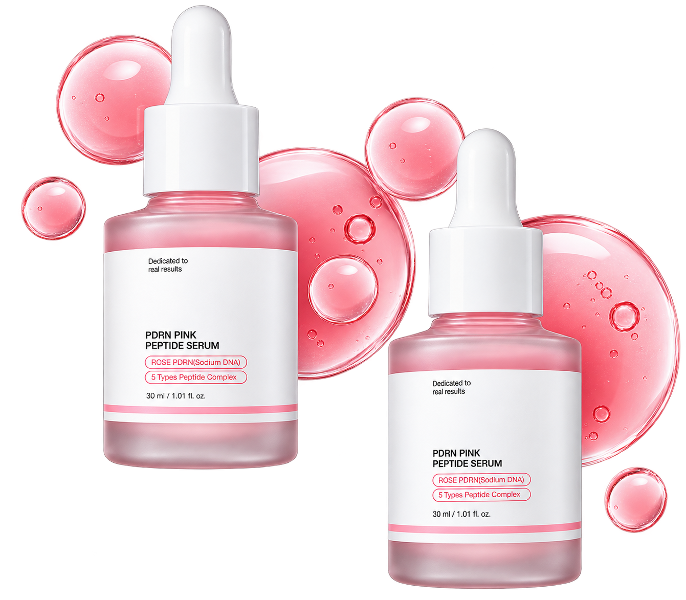 Sérum Facial de Peptídeos + Colágeno – Hidratação e Firmeza