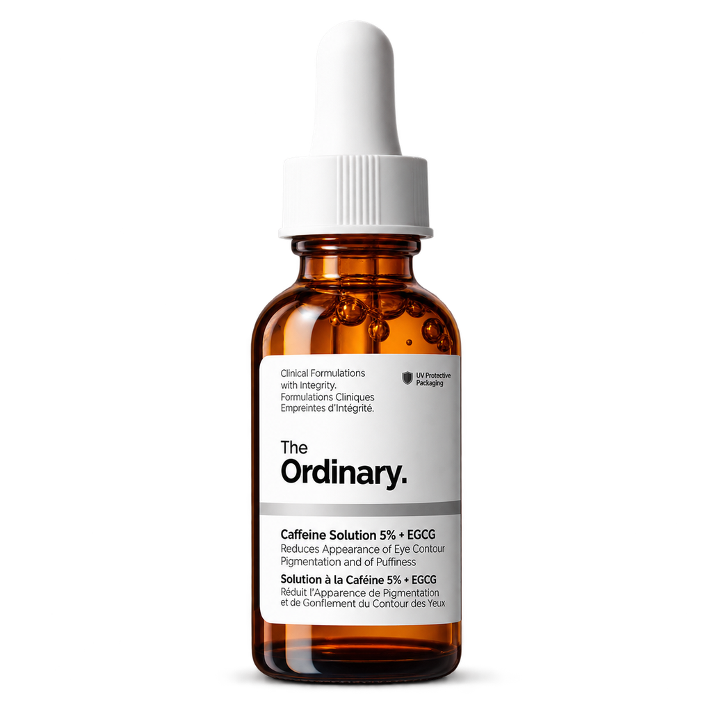 The Ordinary Caffeine Solution 5% + EGCG — Sérum para Área dos Olhos 30 ml